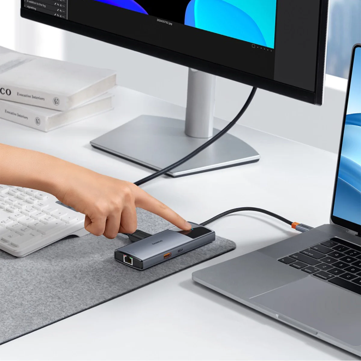 Baseus 6-in-1 Laptop USB-C Hub - Image 7