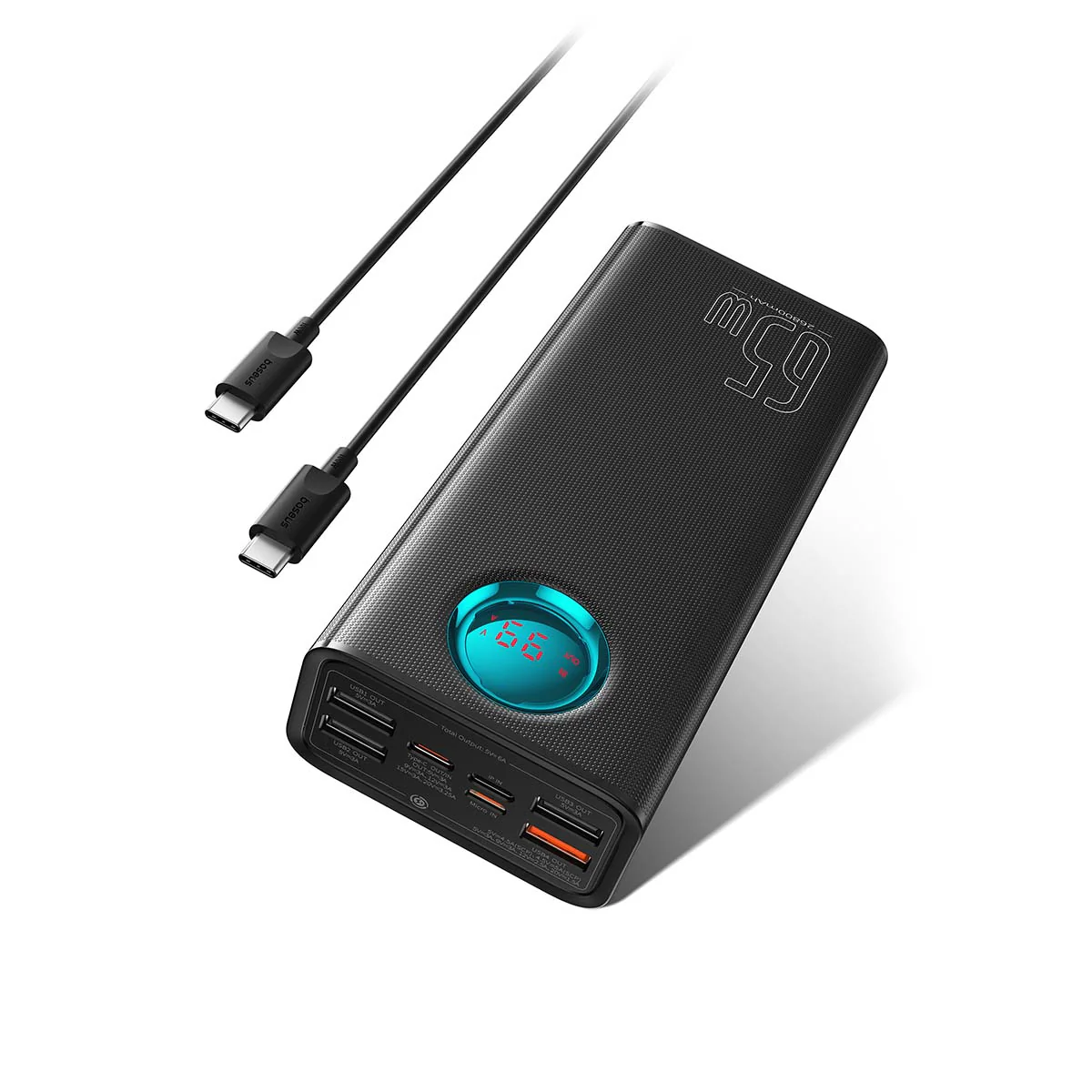 Baseus Amblight Power Bank 65W 26800mAh - Image 4