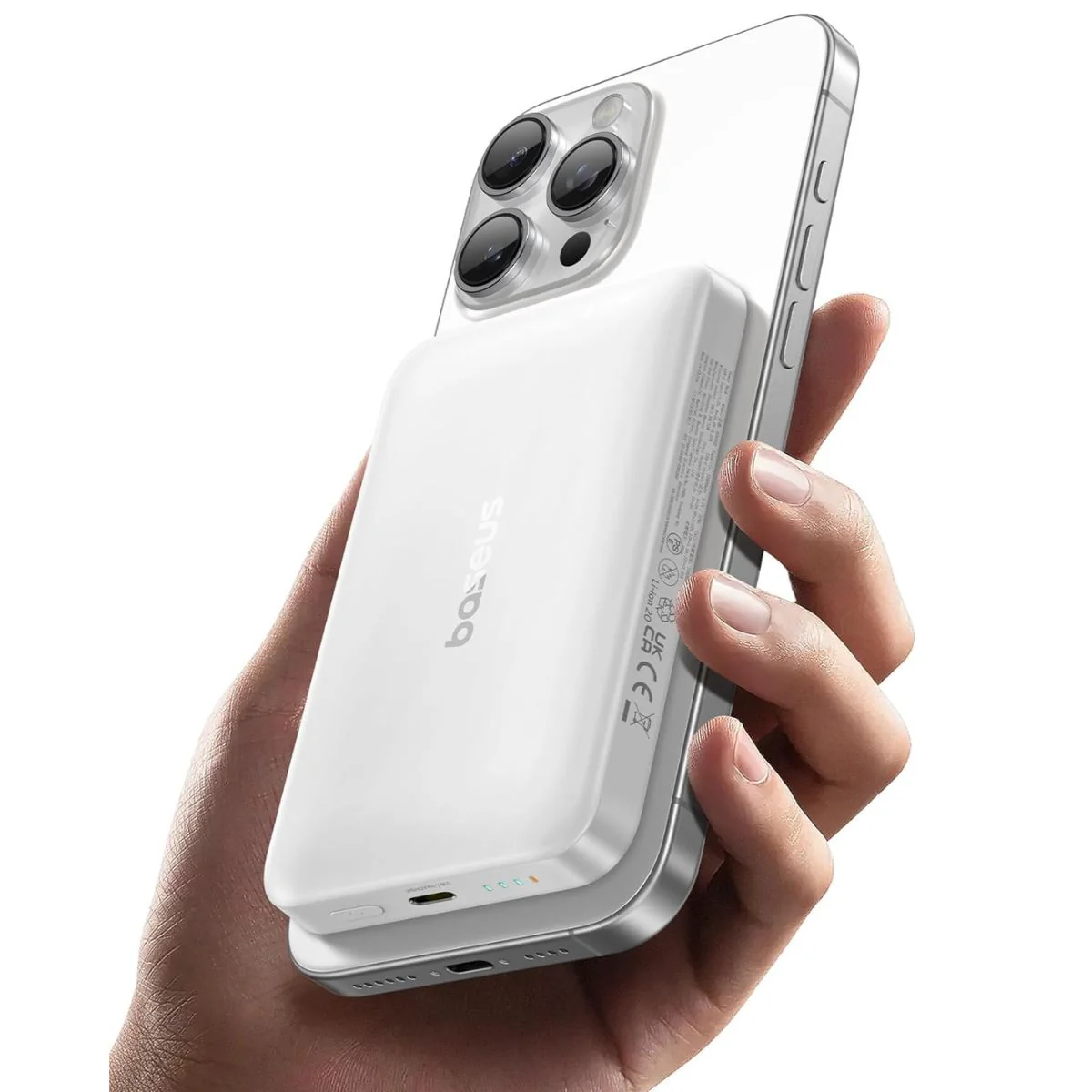 Baseus EnerFill FM12 Qi2 Magnetic Power Bank 22.5W 10000mAh - Image 6