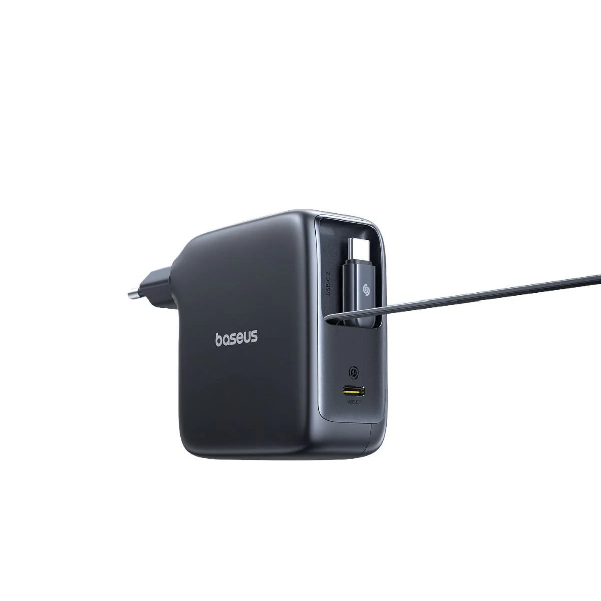 Baseus EnerCore CJ21 Fast Charger with Dual Retractable Cables 3C 67W - Image 3