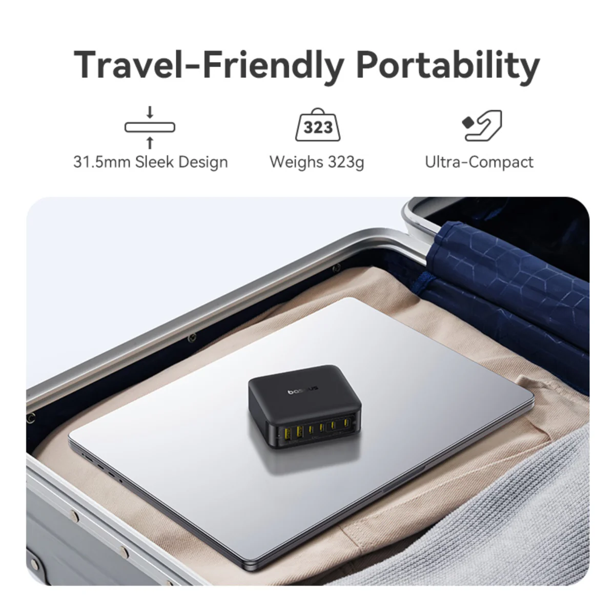 Baseus EnerFill FH21 Desktop Charging Station 4C+2U 120W - Image 10