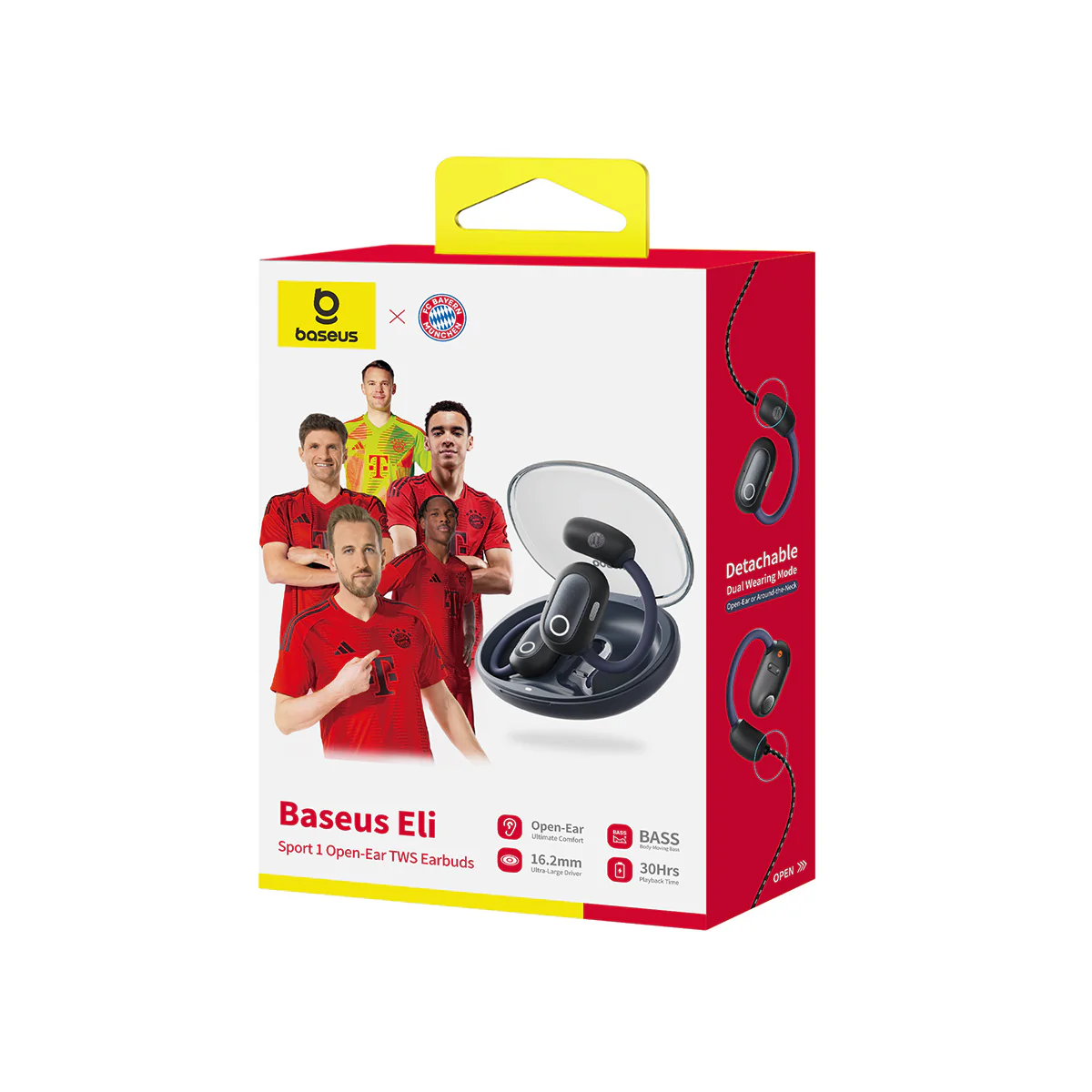 Baseus FC Bayern Eli Sport 1 Open-Ear TWS Earbuds - Image 10