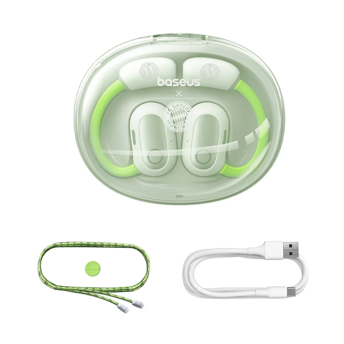 Baseus FC Bayern Eli Sport 1 Open-Ear TWS Earbuds - Image 7