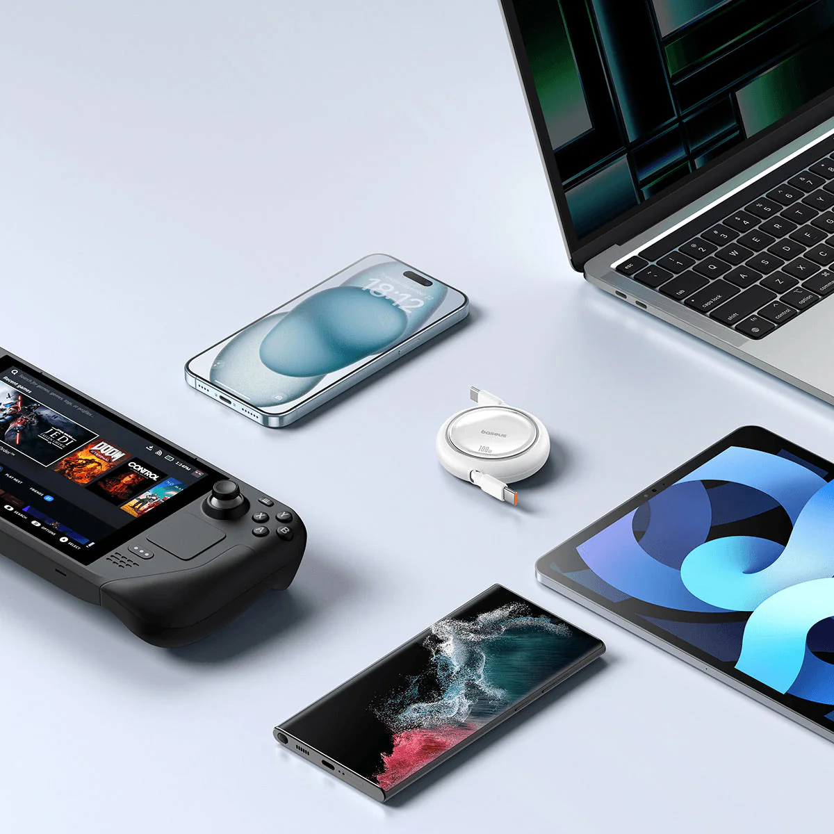 Baseus Free2Pull Mini Retractable USB-C Cable 100W - Image 14