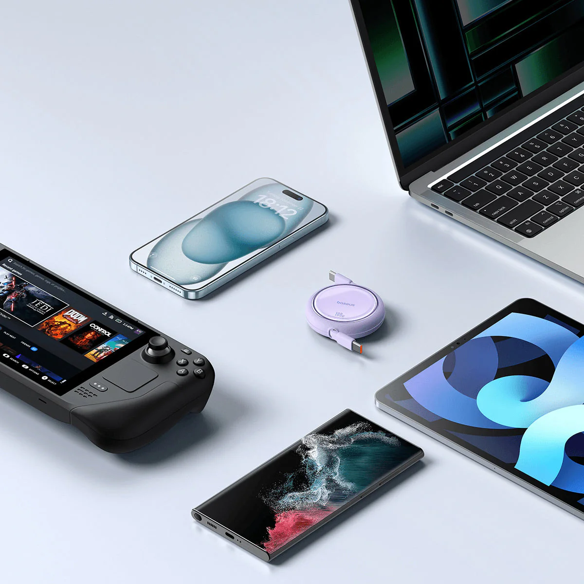 Baseus Free2Pull Mini Retractable USB-C Cable 100W - Image 21