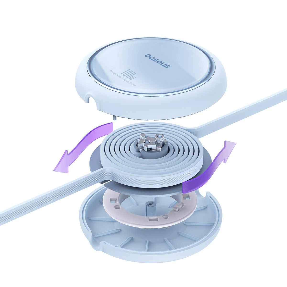 Baseus Free2Pull Mini Retractable USB-C Cable 100W - Image 26