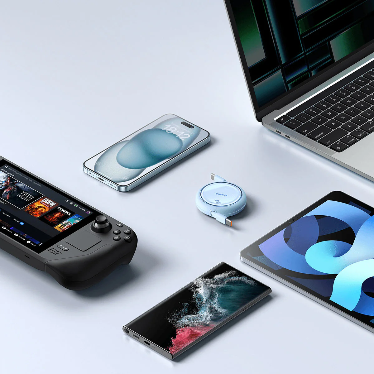 Baseus Free2Pull Mini Retractable USB-C Cable 100W - Image 28