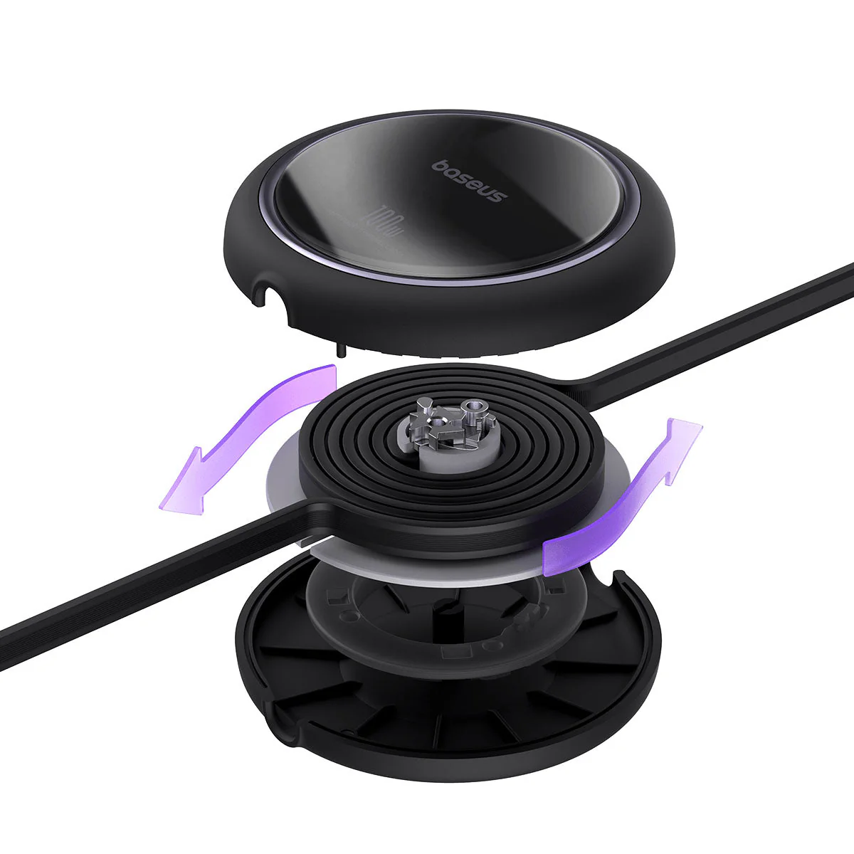 Baseus Free2Pull Mini Retractable USB-C Cable 100W - Image 5