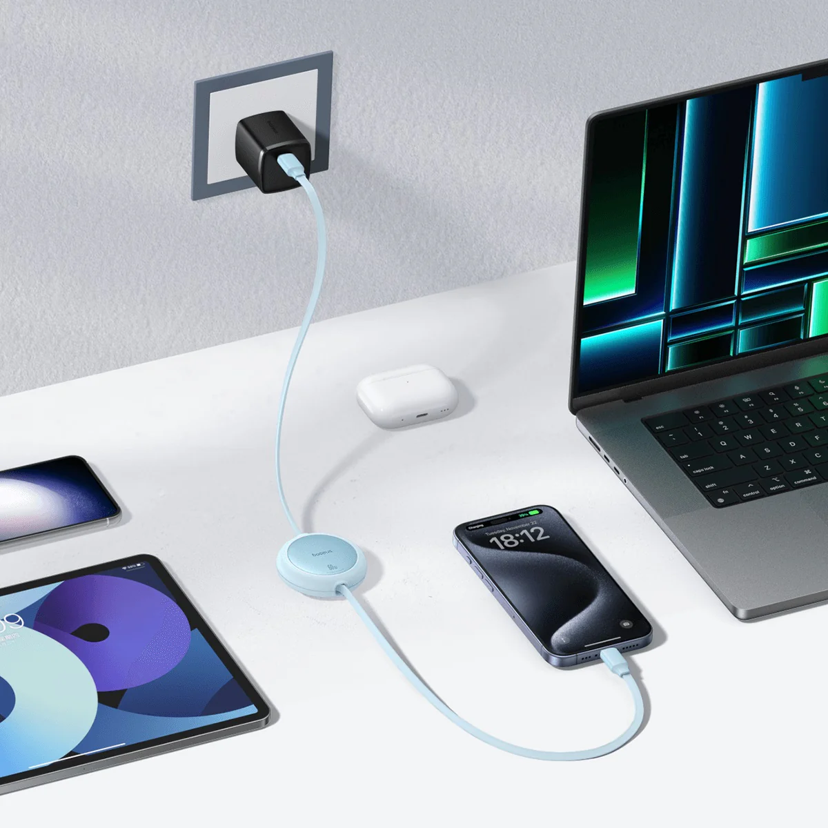 Baseus Free2Pull Mini Retractable USB-C Cable 60W - Image 18