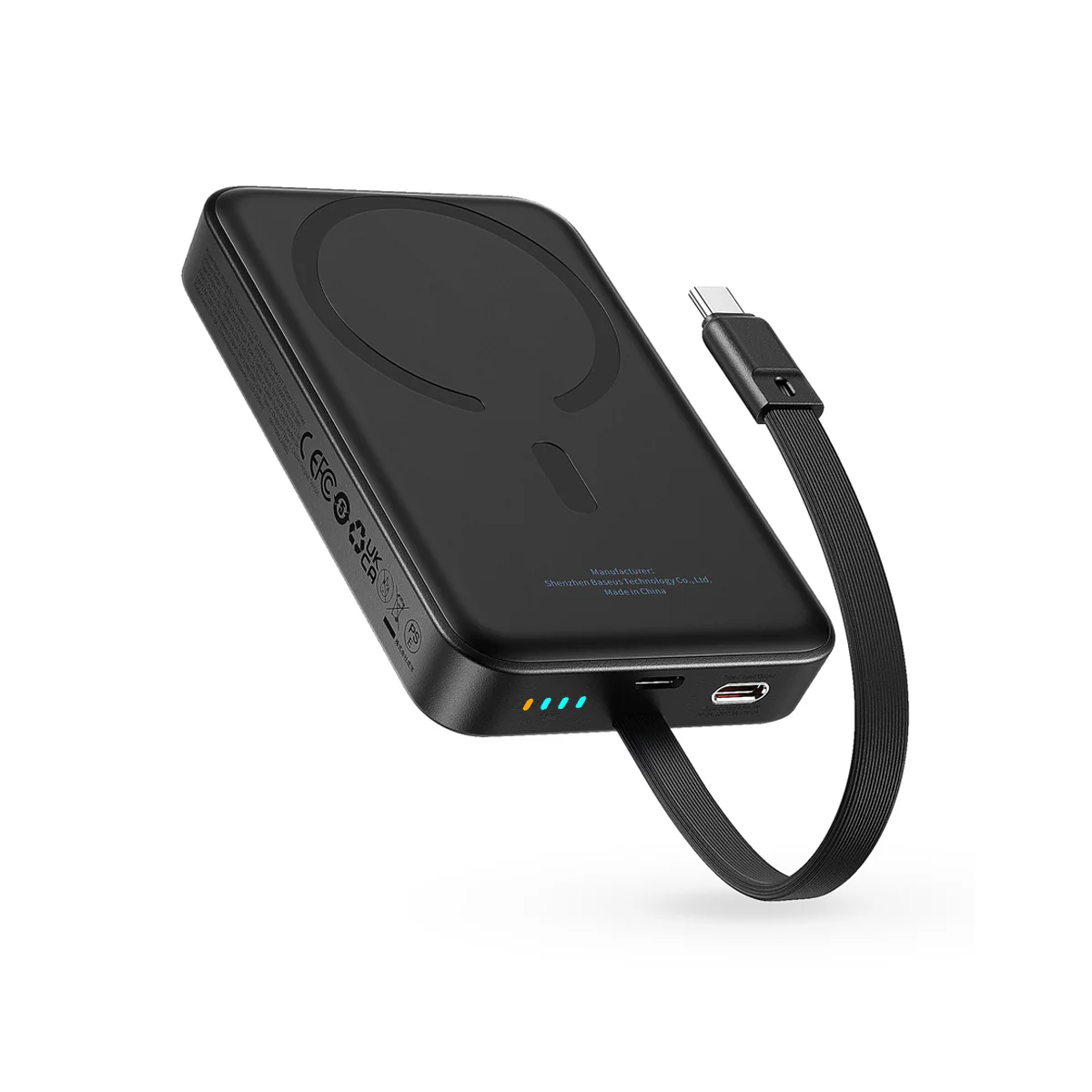 Baseus Magnetic Power Bank 30W 10000mAh With Built-in USB-C Cable - Image 4