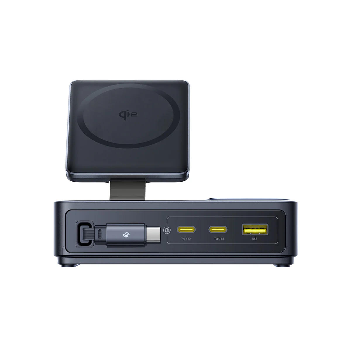 Baseus Nomos 5-in-1 Desktop Charger Qi2 140W - Image 3