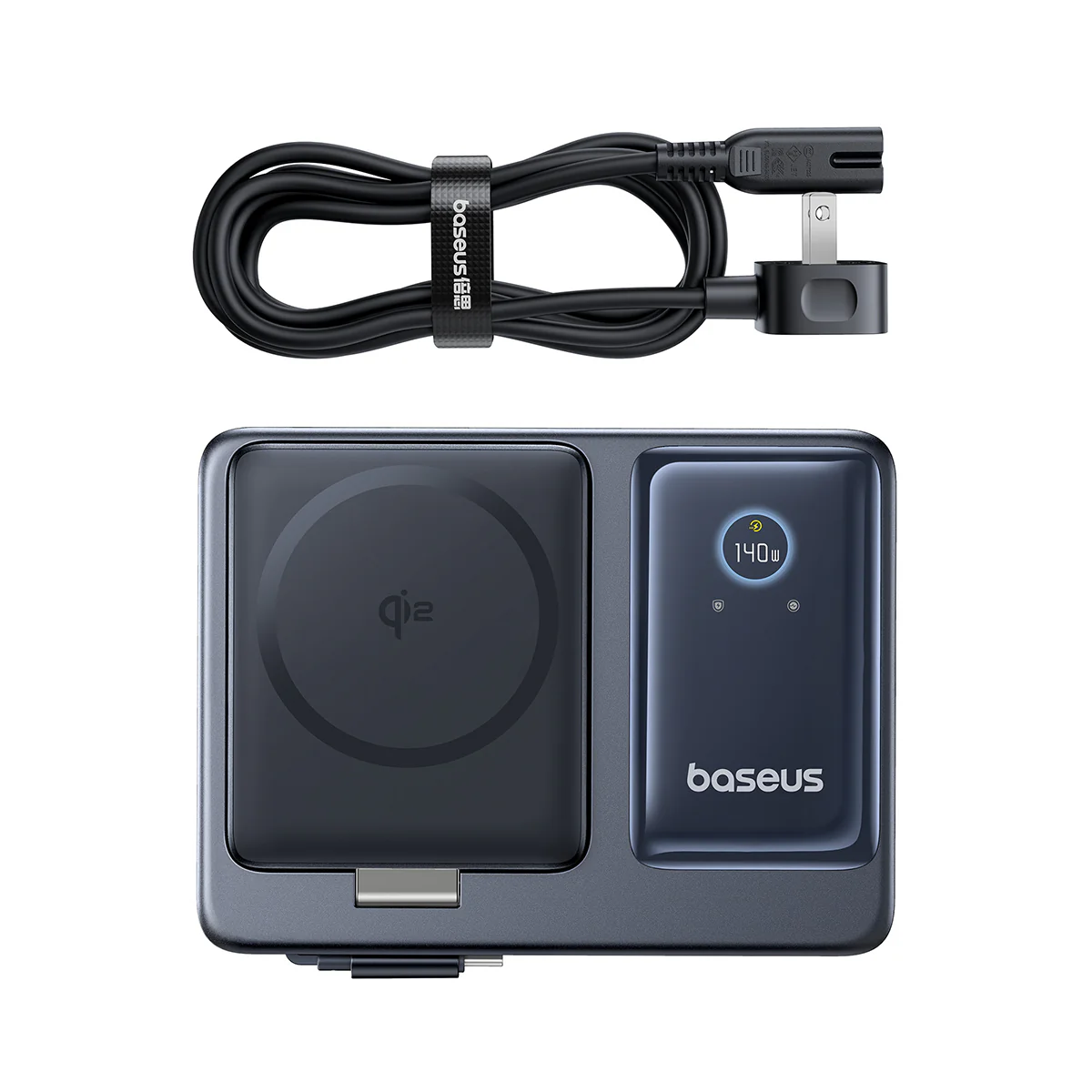 Baseus Nomos 5-in-1 Desktop Charger Qi2 140W - Image 6