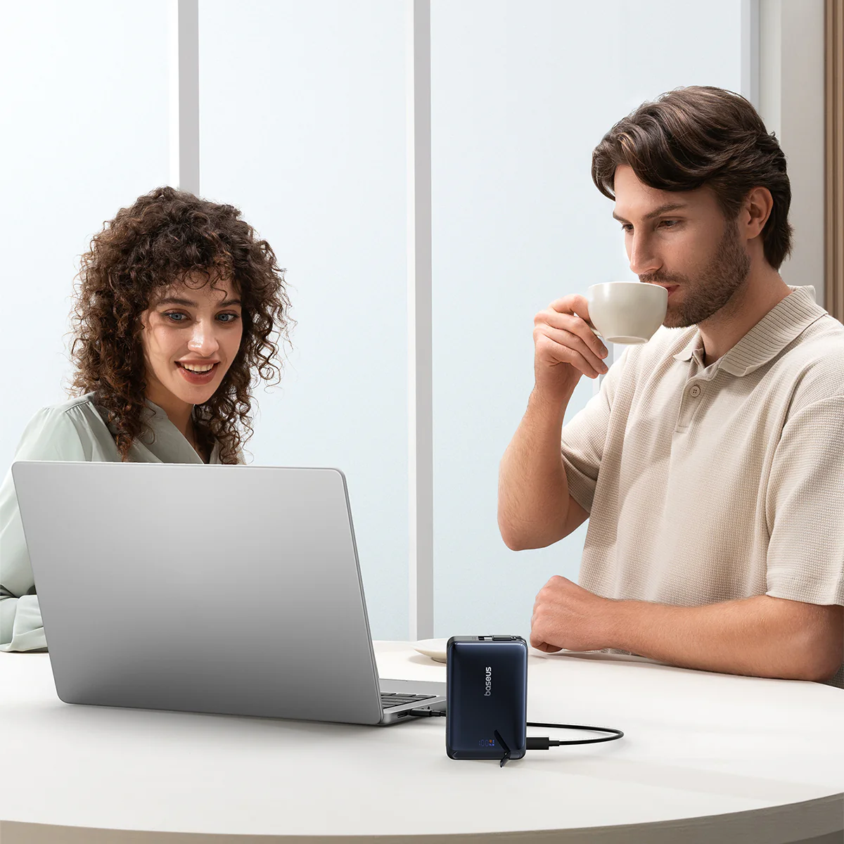 Baseus Nomos Magnetic Power Bank Qi2 45W 10000mAh - Image 7