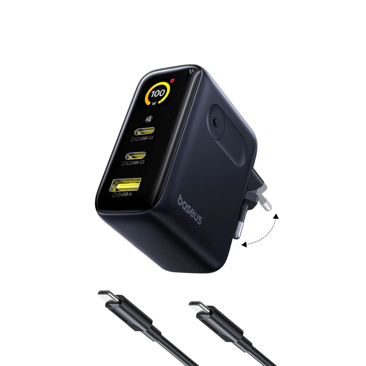Baseus PicoGo AE21 Fast Charger 2C+U 100W - Image 3