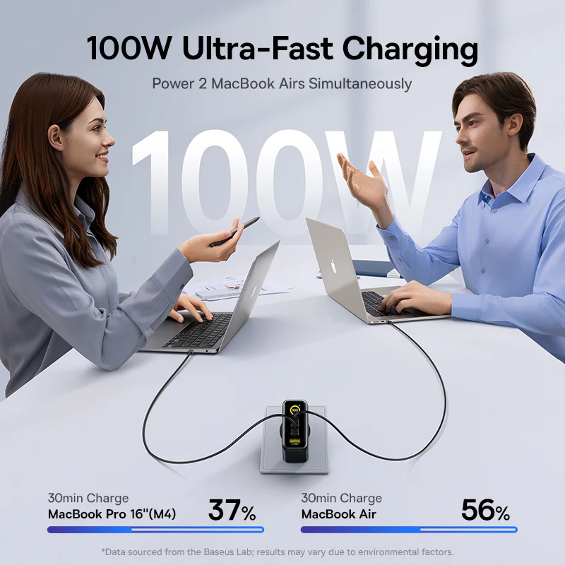 Baseus PicoGo AE21 Fast Charger 2C+U 100W - Image 8