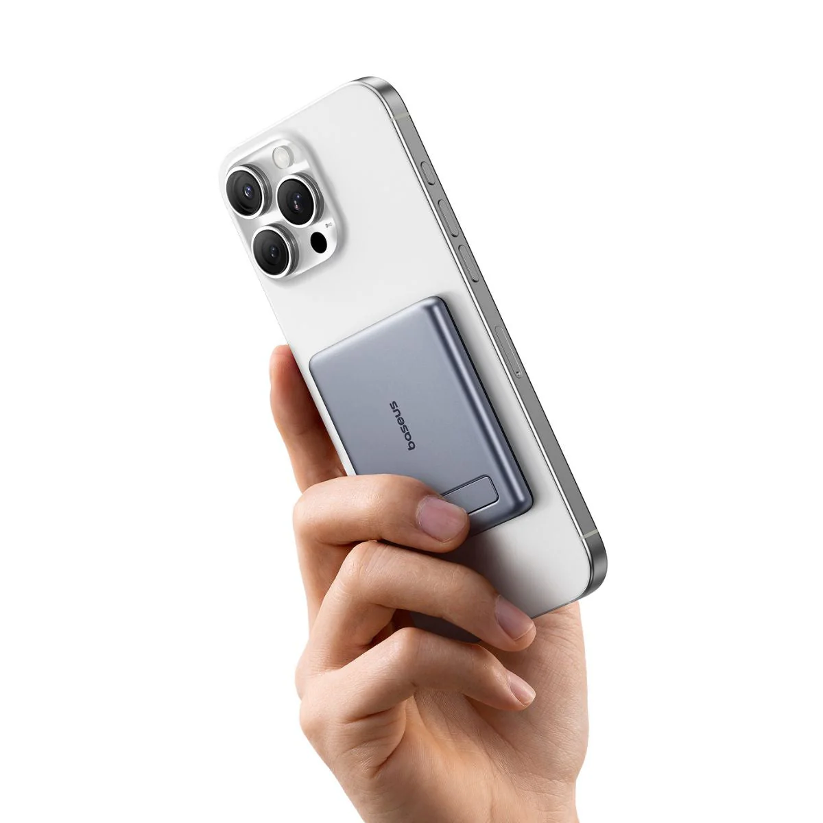 Baseus PicoGo AM31 Mini Magnetic Power Bank with Stand 20W 5000mAh - Image 4