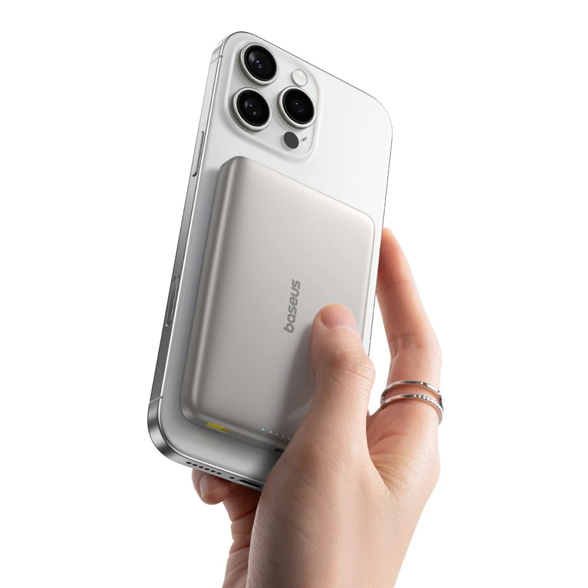 Baseus PicoGo Ultra-Slim Qi2 Magnetic Power Bank 10000mAh - Image 10