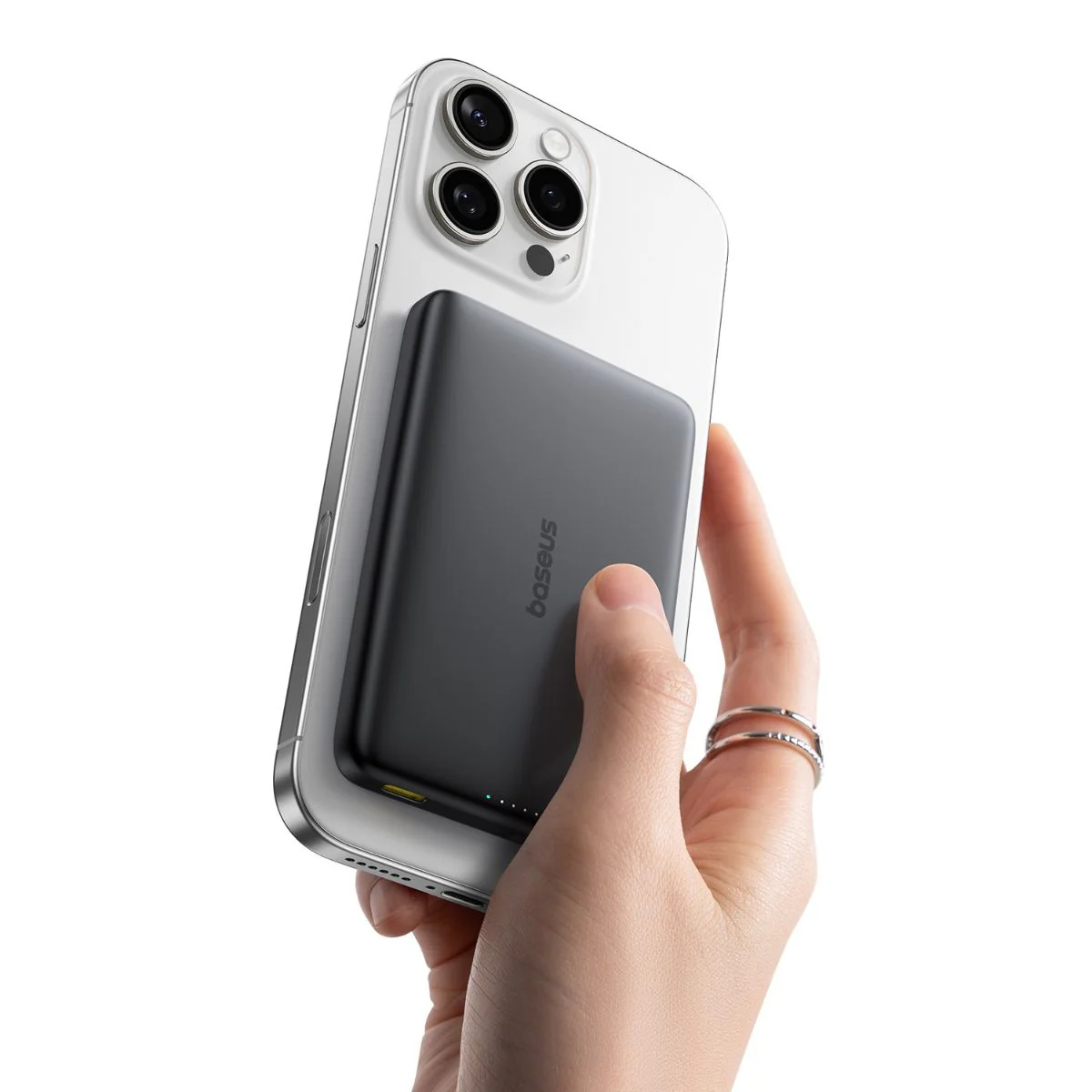 Baseus PicoGo Ultra-Slim Qi2 Magnetic Power Bank 10000mAh - Image 6