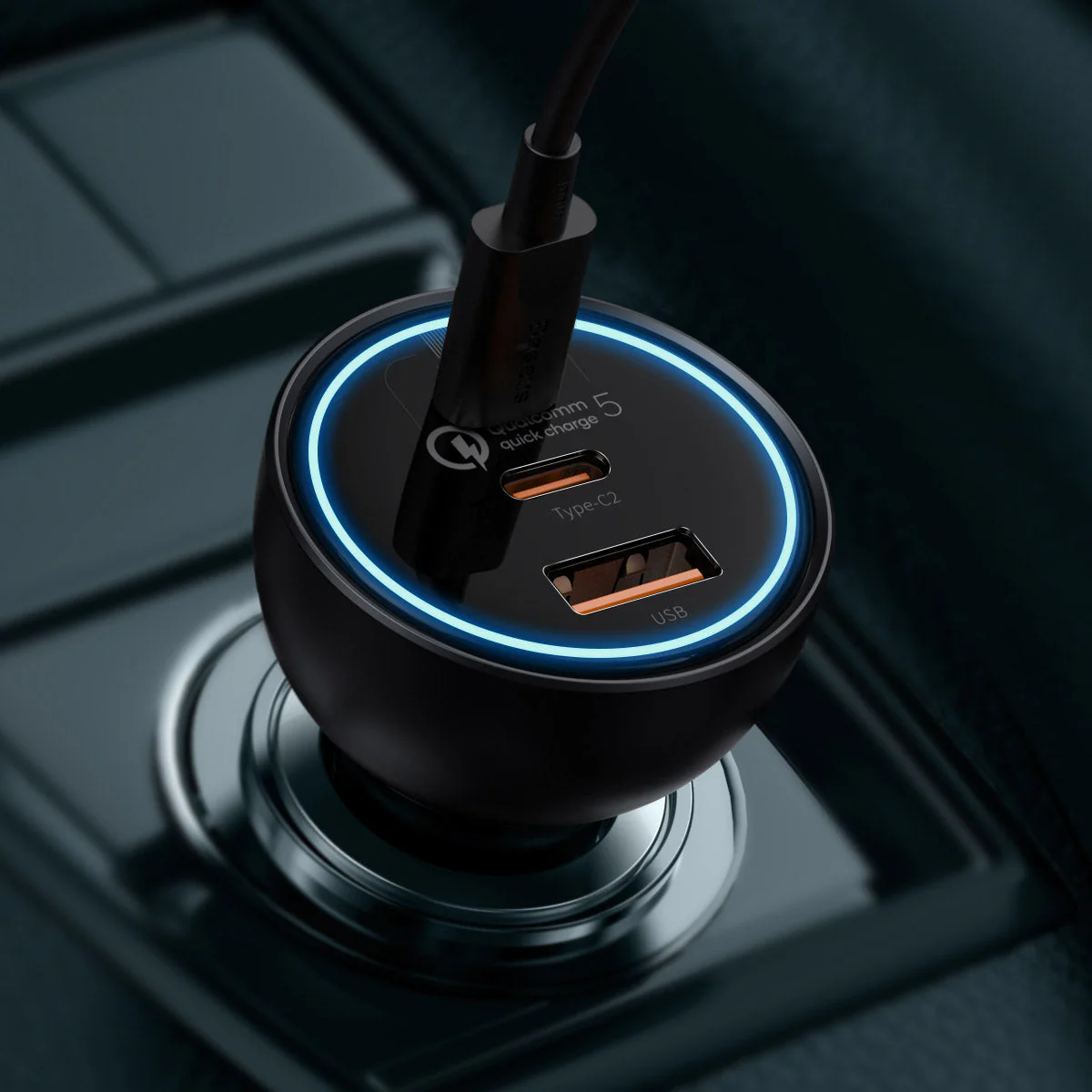 Baseus Qualcomm® USB-C Car Charger 160W - Image 7