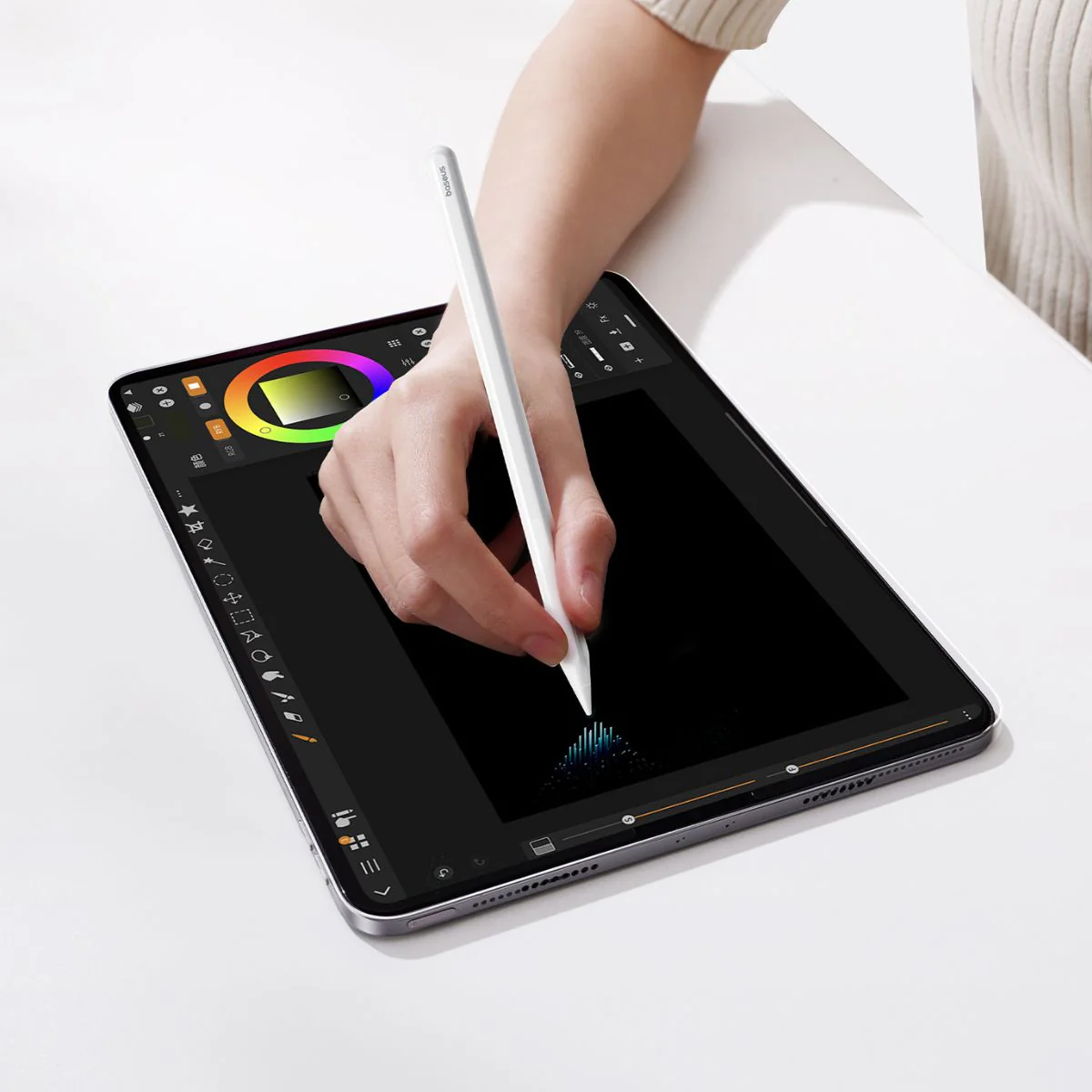 Baseus Smooth Writing PS3 Pro 360° Touch Operation Wired Charging Stylus - Image 6