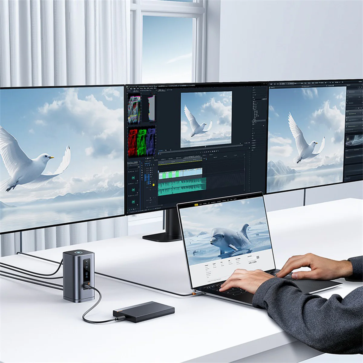 Baseus Spacemate 11-in-1 Docking Station - Image 7